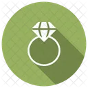 Ring Diamond Jewelry Icon