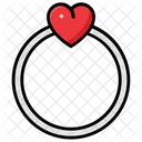 Heart Ring Engagement Ring Jewellery Icon