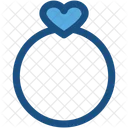 Ring Heart Gem Icon