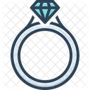 Ring Jewelry Crystal Icon
