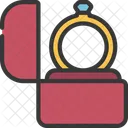 Ring Box Diamond Icon