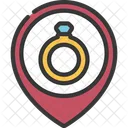 Ring Location Pin Icon