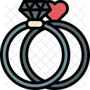 Ring Wedding Diamond Icon