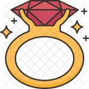 Ring Jewelry Diamond Icon