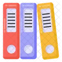 Office Files Binders Ring Binders Icône