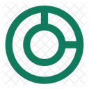 Ring Chart Pie Chart Sunburst Graph Icon