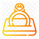Ring Finger Hand Icon