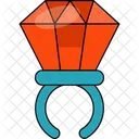Ring Retro Vintage Icon