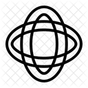Ring Quadrat Form Icon