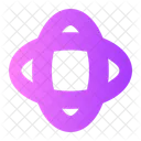 Ring Quadrat Form Icon