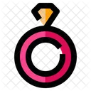 Ring Diamond Engagement Icon