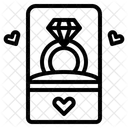 Ring Diamond Love Icon