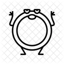 Ring Geometric Character Icon