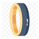 Flat Style Icon Of A Ring Icon