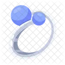 Flat Style Icon Of A Ring Icon
