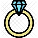 Ring Propose Diamond Icon