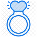 Diamond Wedding Love Icon