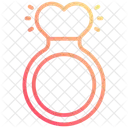 Diamond Wedding Love Icon