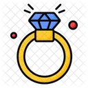 Ring Precious Diamond Icon