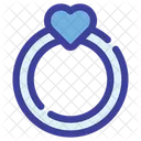 Ring Wedding Heart Icon