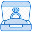 Ring In Box Ring Jewelry Icon