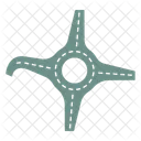 Ring Road Road Roundabout Icon