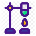 Ring Stand Chemistry Flask Icon
