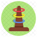 Ring Toss Game Carnival Game Entertainment Icon