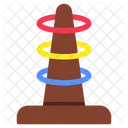 Ring Toss Game Carnival Game Entertainment Icon