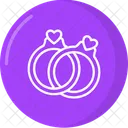 Ringe Ring Hintergrund Icon