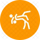 Ringen Judo Kampf Symbol