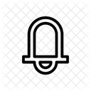Klingelton Abzeichen Alarm Symbol