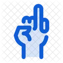 Ring Finger Hand Icon