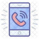 Ringing Cellphone Call Ring Cell Vibrate Icon