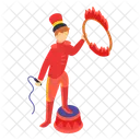Circus Performer Entertainer Icon
