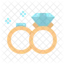 Rings Diamond Jewel Icon