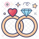 반지 다이아몬드반지 결혼반지 아이콘
