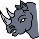 Rinoceronte Animal Herbivoro Icon