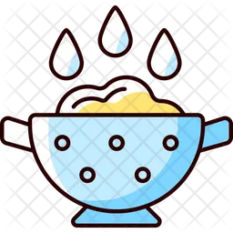 Rinse cooking ingredient  Icon