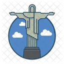 Rio De Janeiro Brazil Famous Building Landmark Icon