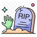 Rip Rest In Peace Tombstone Icon