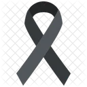 Rip Cancer Ribbon Ribbon Icon