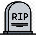 Rip Gravestone Death Icon