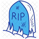 Rip Grave Death Icon