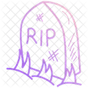 Rip Grave Death Icon