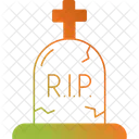 Grave Halloween Monster Icon