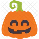Happy Pumpkin Pumpkin Vegetable Icon