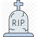 Grave Halloween Monster Icon