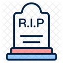 Rip Tombstone Cemetery Icon