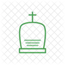 Rip Tombstone Casket Icon